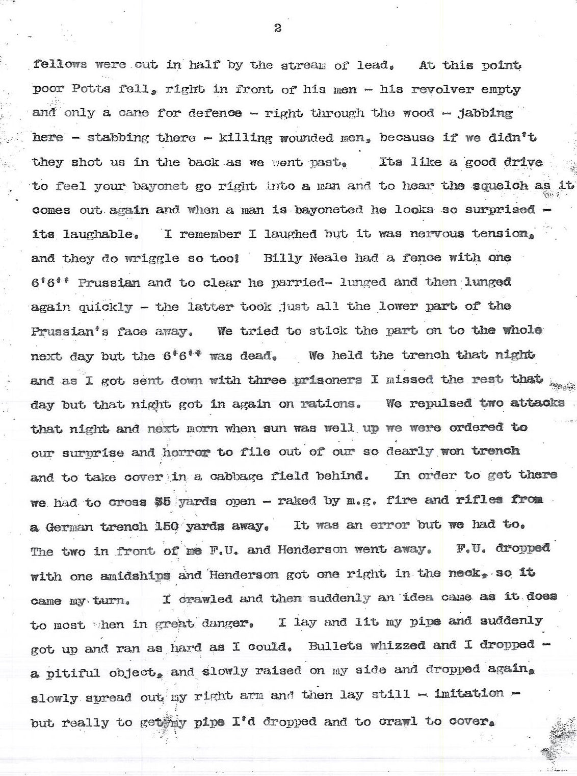 Percy Allen of Blakeney - letters from the front