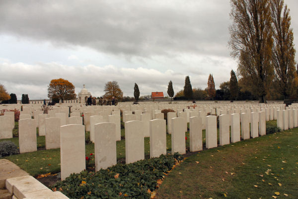 Tyne Cot Cemetery,  Passchendaele, Belgium