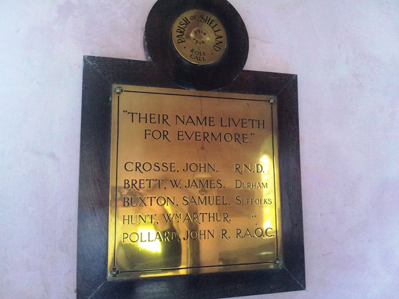 Corton, Suffolk - War Memorial